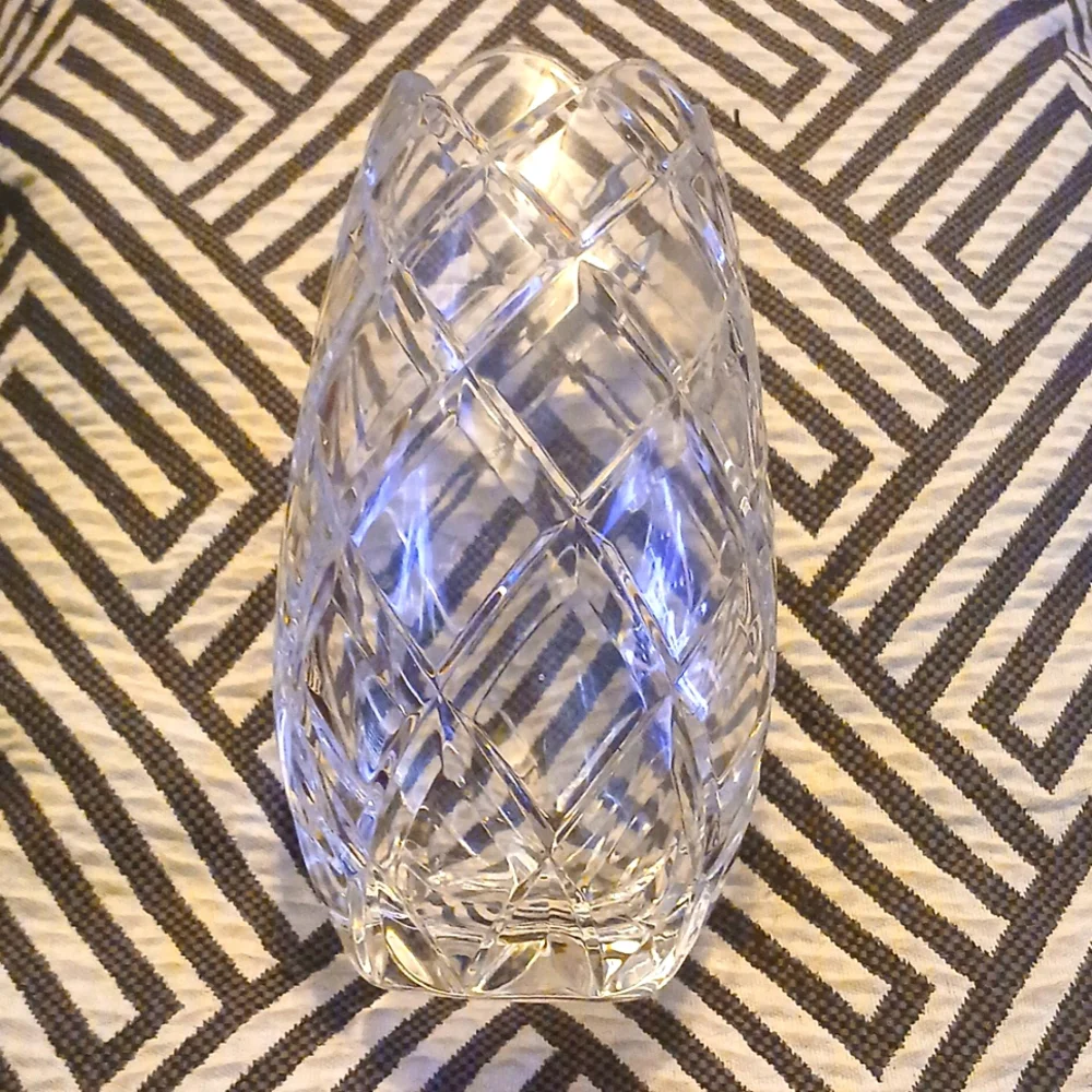 Mikasa Cut Glass Vase